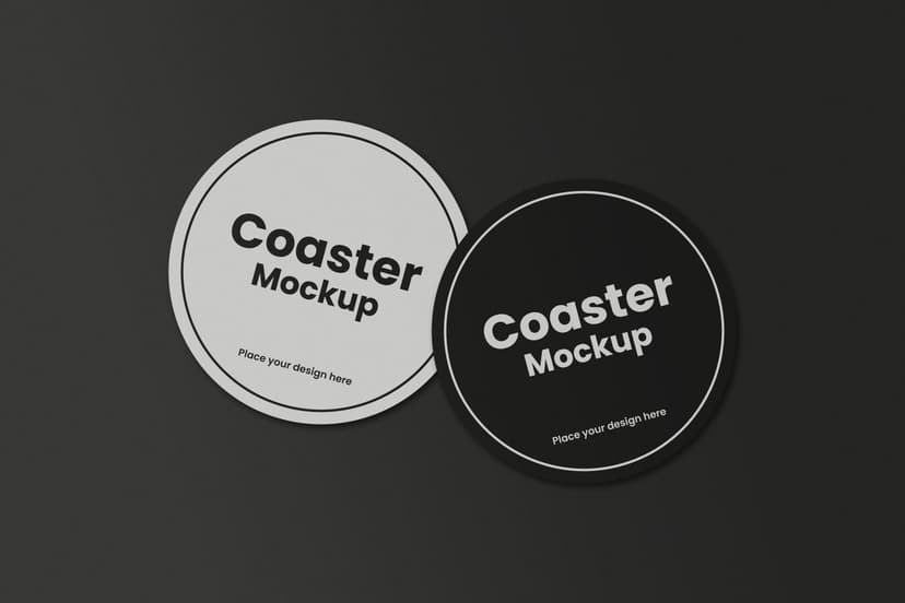 Coaster Mockup