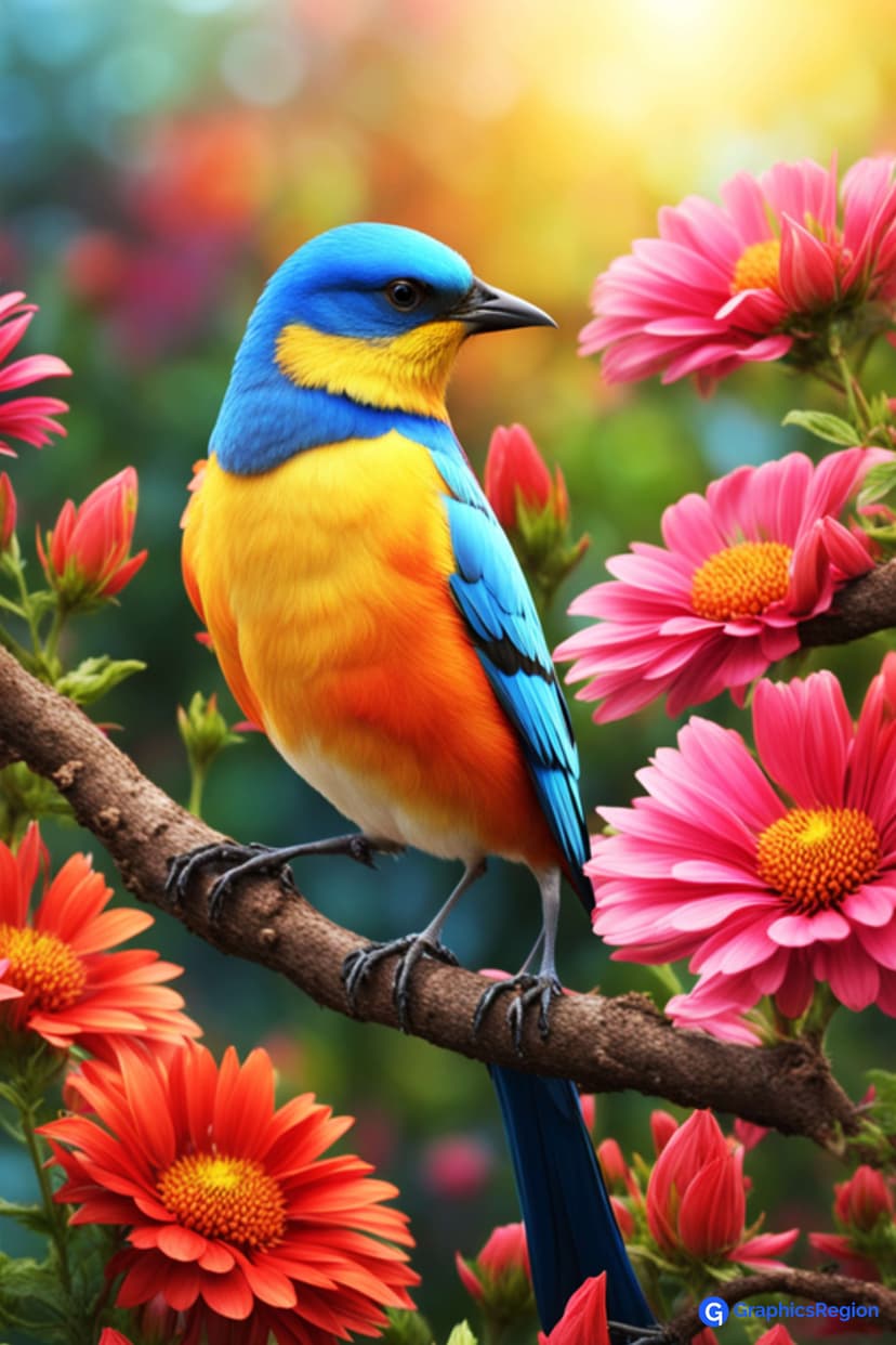 Floral and Leaves