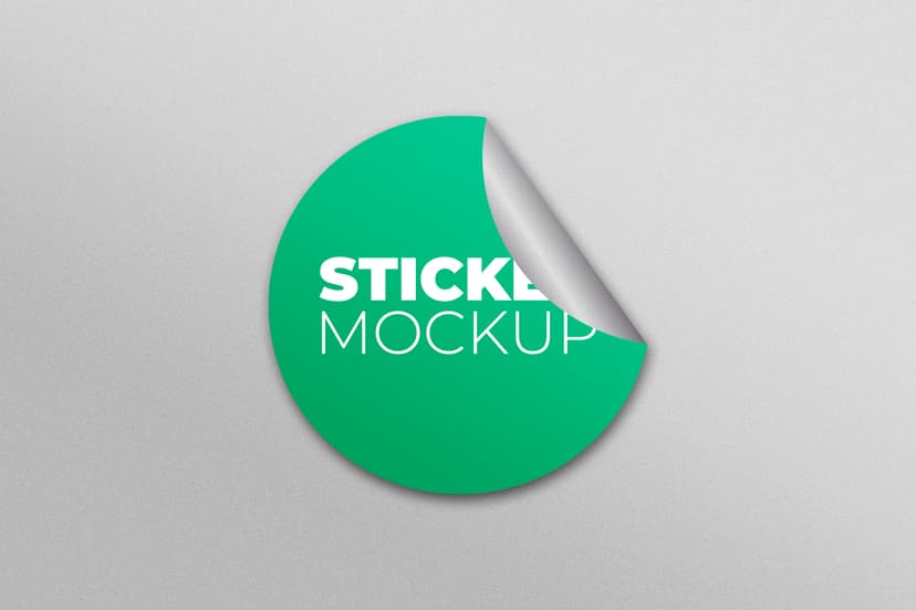 Sticker Mockup