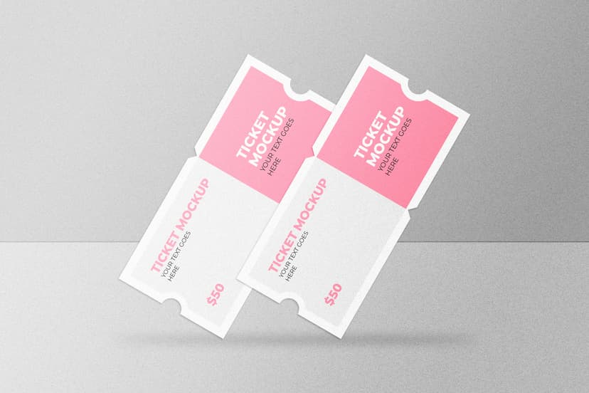 Ticket Mockup