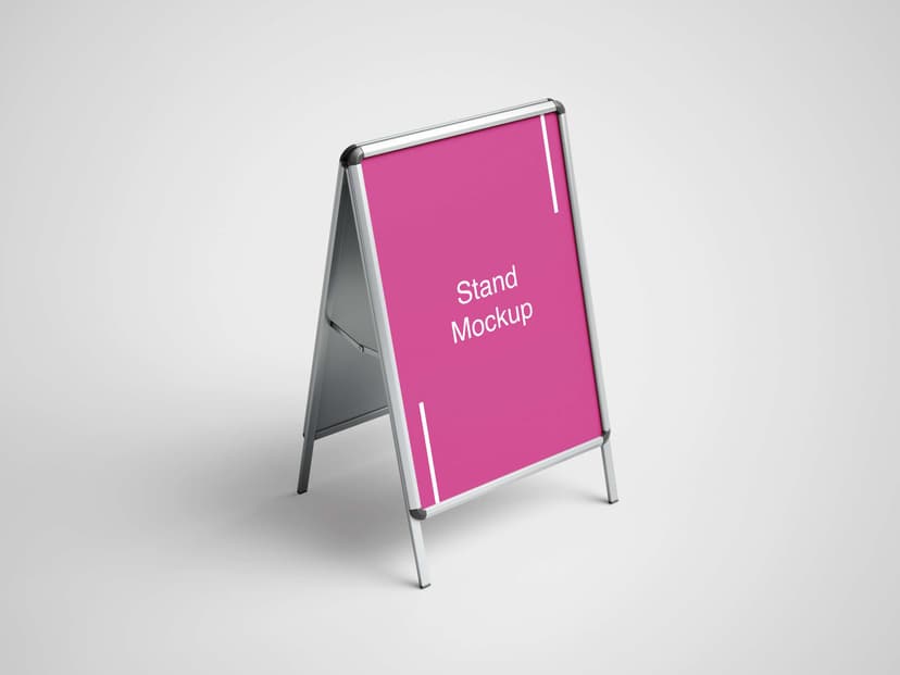 Stand mockup